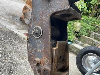 Hydraulischer Schnellwechsler für Bagger
