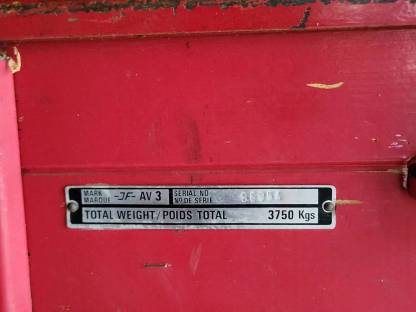 Bild 4:JV-AV 3 Miststreuer