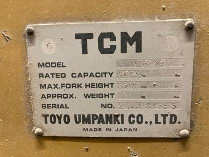 Bild 3:Staplergabel TCM FG30