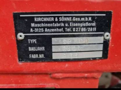 Bild 4:Düngerstreuer Kirchner & Söhne
