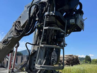 Bild 8:MAN Holz LKW 6x6 480 Ps Gsodam Aufbau Kran Penz