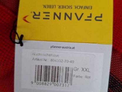 Bild 5:NEU Schnittschutzhose Nachsuchehose Pfanner Gr. 2XL