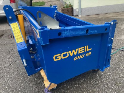 Bild 6:GHU 08 Goweil Hochkippschaufel inkl. Rollbrett