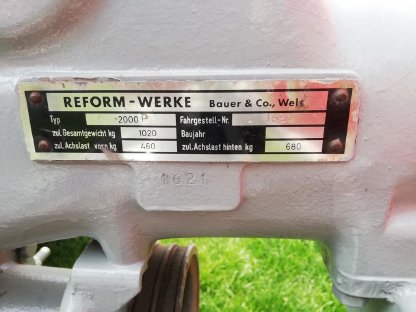 Bild 5:Reform 2000 Mähwender