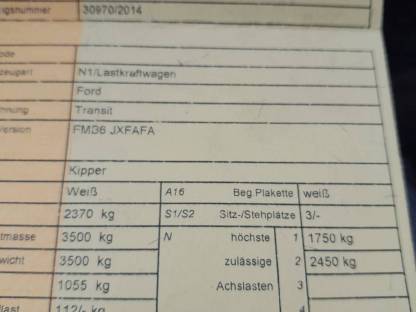 Bild 5:Ford Kipperpritsche