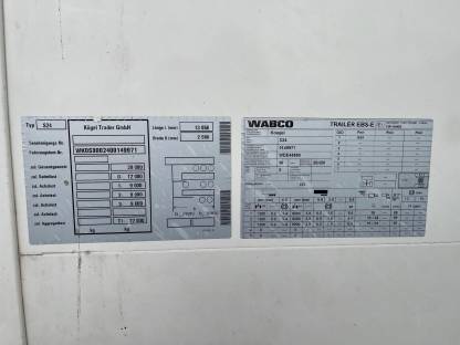 Bild 2:Sattelauflieger Anhänger Kögel SN24