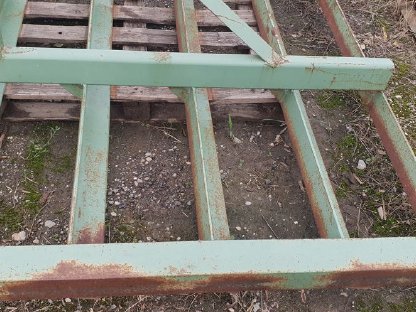 Bild 3:Planier-Schleppe für Kleinflächen 2,3 m breit