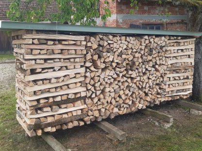 Bild 2:Brennholz Esche