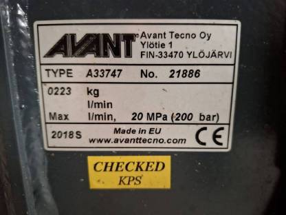 Bild 6:Original Avant Bagger 210 + 2 Löffel, reduzierter Preis