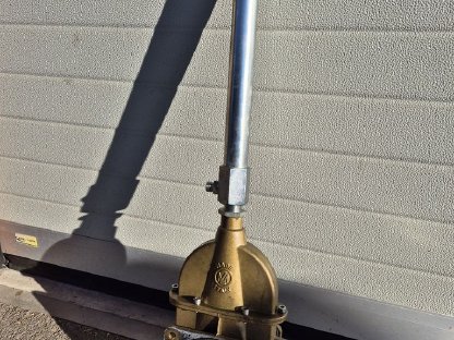Gülleschieber 6", 8", hydr., händisch