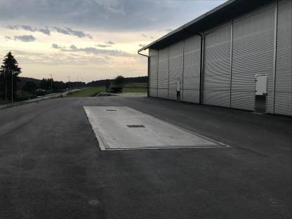 Bild 2:Geeichte Brückenwaage 18 m / 50 / 60 t