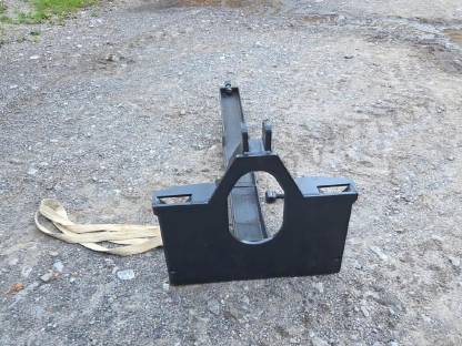 Bild 3:Kommunalplatte, Schneepflugplatte, New Holland T6.145