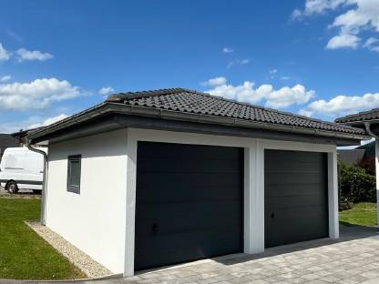Garage ZAPF Beton-Doppelgarage 6 × 6 m