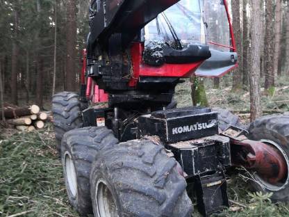 Bild 3:Komatsu 901 TX