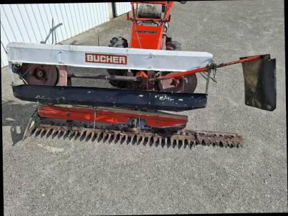 Bild 2:Bucher M 500S Eingraser, Motormäher