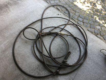 Massives Stahlseil