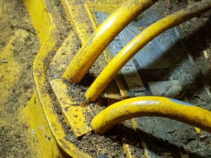 Bild 6:Schlittenseilwinde mit Doppeltrommelwinde Rigert auf Rädern