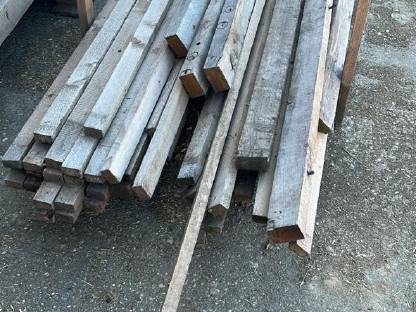 Bild 3:Bauholz Schalholz