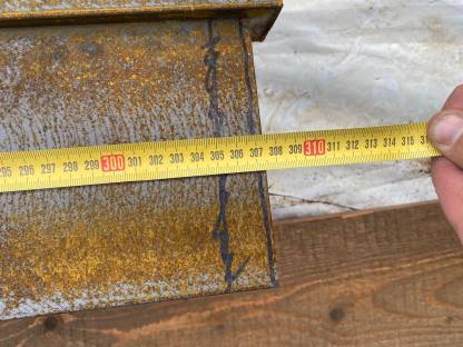 Bild 7:UNP 200 und 140 Alteisen