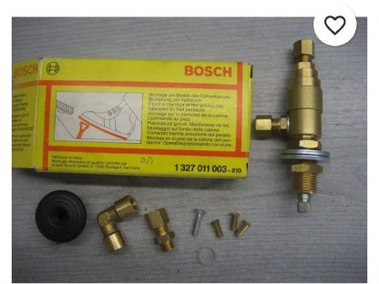 Fußventil für Druckluft Bosch