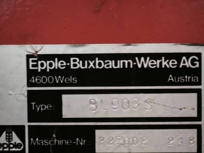 Bild 6:Silohäcksler Epple Blasius 903 Super