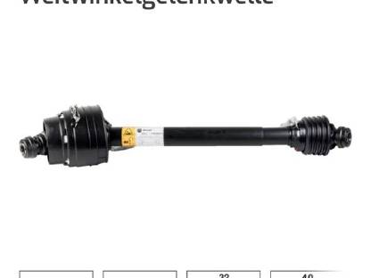 Bild 3:Weasler Weitwinkelgelenkwelle