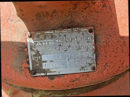 Bild 4:Kreiselschwader Fahr KS80 DH