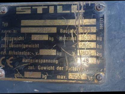 Bild 6:STILL Elektrogabelstapler R20-16
