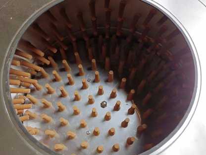 Bild 2:Rupfmaschine für Puten