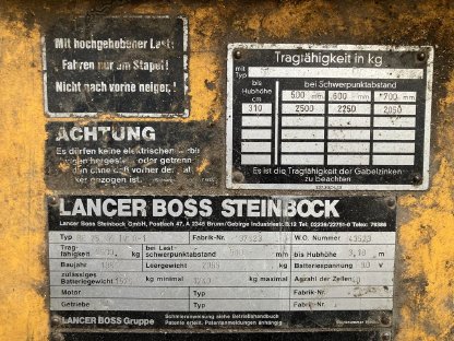Bild 5:Stapler Steinbock Boss