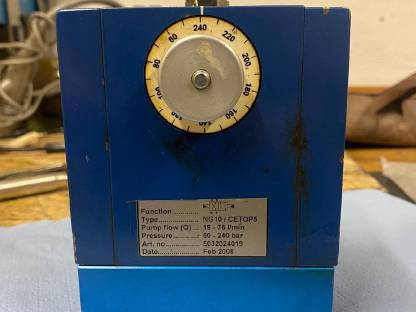 Bild 2:Schauer Entmistung Original Umschaltventil