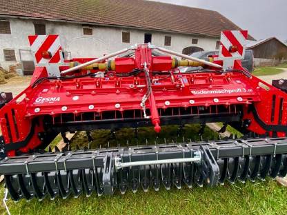Bild 3:GESMA Bodenmischprofi 3 m, Spatenmaschine, Bodenfräse
