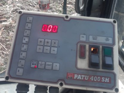 Bild 4:Steuerung für PATU 400 SH Harvesterkopf