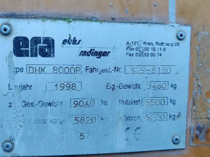Bild 8:Dumper ERA DHK8000P