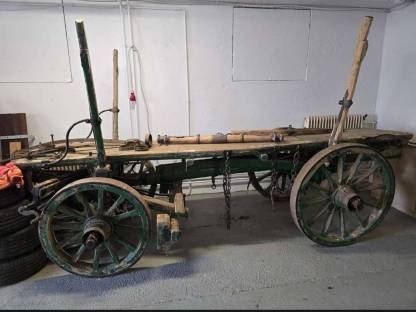 Original Gösser Pferdewagen