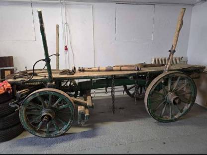 Original Gösser Pferdewagen