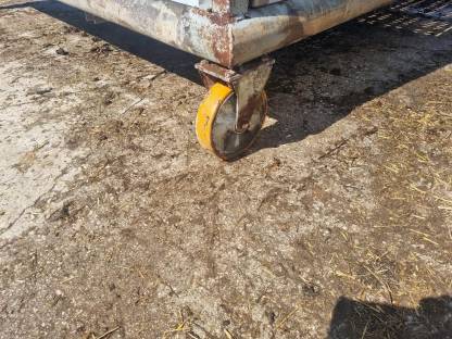 Bild 7:Fahrbare Kälberbox