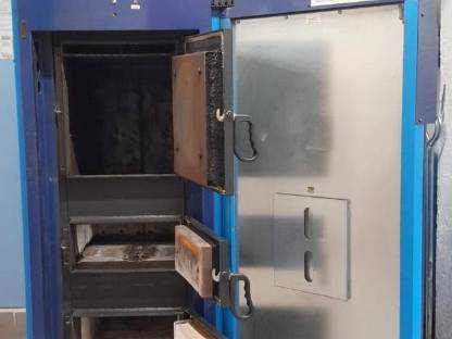 Bild 3:Buderus Holzvergaser 20 kW