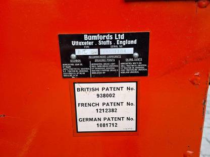 Bild 6:Bamford BL58 Kleinballenpresse