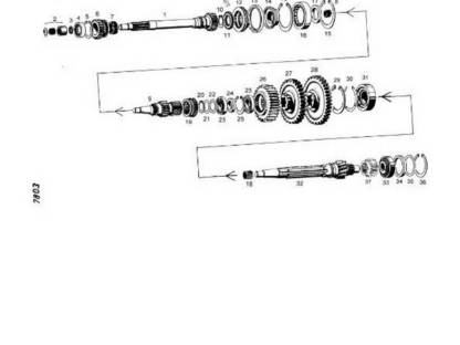 Bild 2:Getriebe Teile für Fendt 231 GT Geräteträger