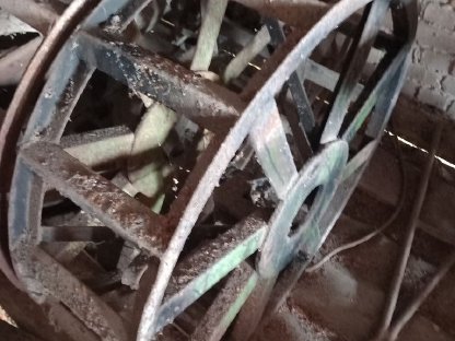 Bild 4:Traktorzubehör Gitterräder für 18ner Steyr