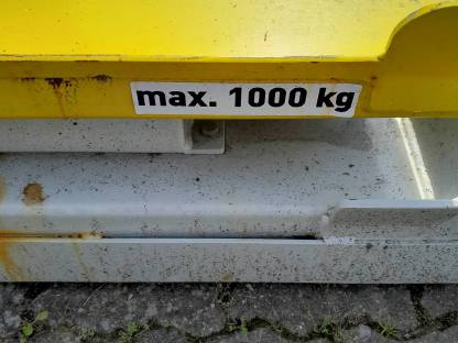 Bild 7:Anhänger Schwerlastträger hochwertige Ausführung