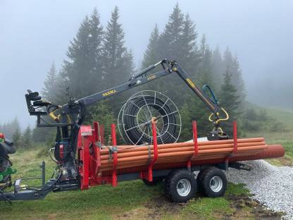 Bild 3:Forstanhänger HZI Bergmeister