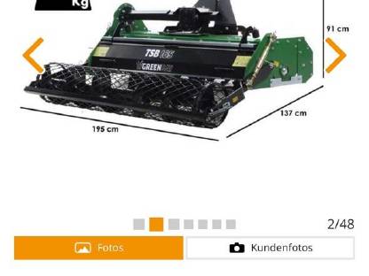 Greenbay TSB 165 Umkehrfräse