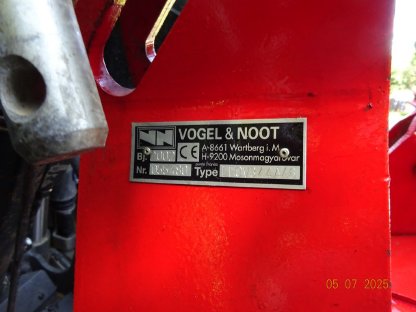 Bild 3:Beetpflug Vogel & Noot Permanent 3S M-850