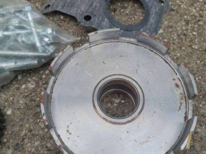 Bild 8:2 x Hondagetriebe - Fliehkraftkupplung