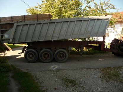 Tridem Kipper Mulde Muldenkipper Dreiachser Getreidekipper