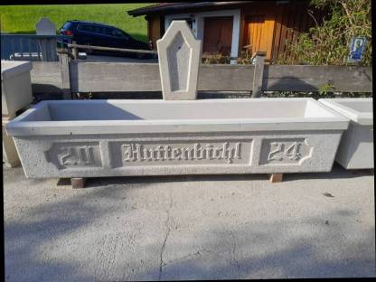Bild 5:Wassertrog, Weidetrog, Blumentrog, Betontrog, Tröge