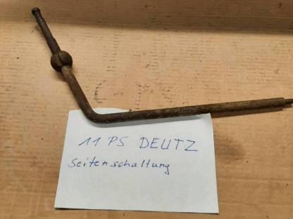 Bild 2:Schalthebel 11 PS Deutz Seitenschaltung