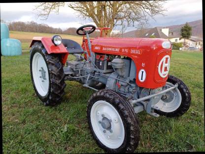 Bild 2:Oldtimer Traktor Lindner Junior